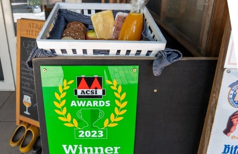 Wir sind zum besten kleinen Campingplatz in den Niederlanden 2023 gewählt worden!